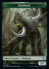 Clue // Elephant Double-sided Token [Streets of New Capenna Commander Tokens] | Mindsight Gaming