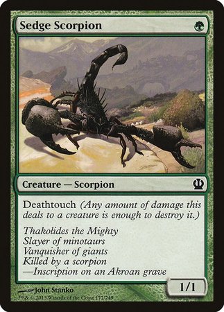 Sedge Scorpion [Theros] | Mindsight Gaming