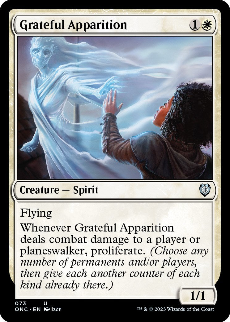 Grateful Apparition [Phyrexia: All Will Be One Commander] | Mindsight Gaming