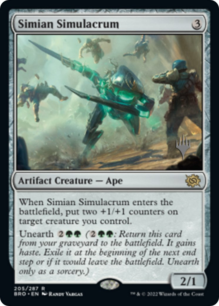 Simian Simulacrum (Promo Pack) [The Brothers' War Promos] | Mindsight Gaming