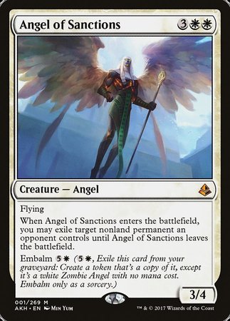 Angel of Sanctions [Amonkhet] | Mindsight Gaming