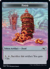 Cat // Food (11) Double-sided Token [Unfinity Tokens] | Mindsight Gaming
