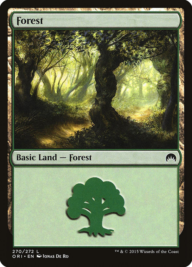 Forest (270) [Magic Origins] | Mindsight Gaming