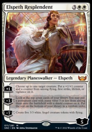 Elspeth Resplendent (Promo Pack) [Streets of New Capenna Promos] | Mindsight Gaming