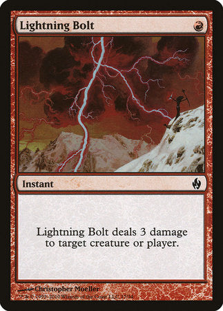 Lightning Bolt [Premium Deck Series: Fire and Lightning] | Mindsight Gaming