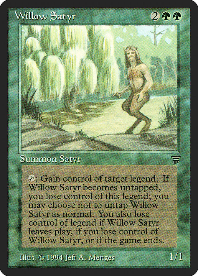 Willow Satyr [Legends] | Mindsight Gaming