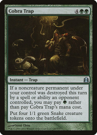 Cobra Trap [Commander 2011] | Mindsight Gaming