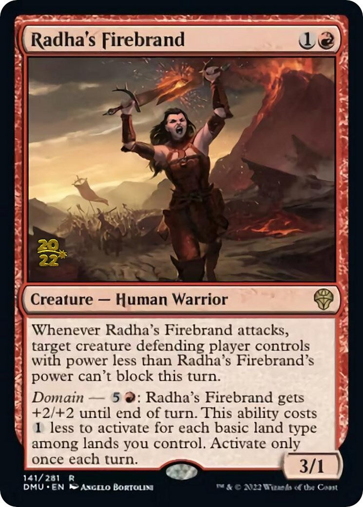 Radha's Firebrand [Dominaria United Prerelease Promos] | Mindsight Gaming