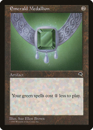 Emerald Medallion [Tempest] | Mindsight Gaming