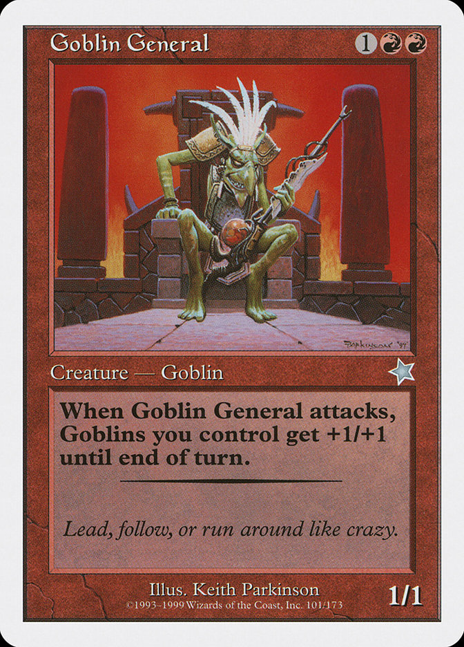 Goblin General [Starter 1999] | Mindsight Gaming