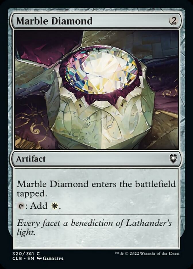Marble Diamond [Commander Legends: Battle for Baldur's Gate] | Mindsight Gaming