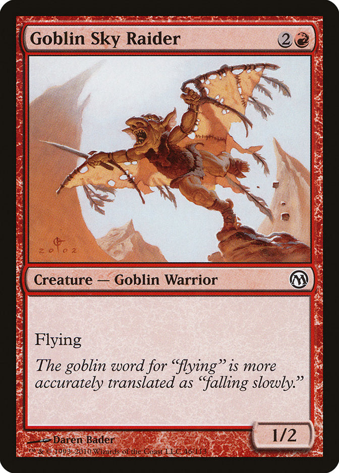 Goblin Sky Raider [Duels of the Planeswalkers] | Mindsight Gaming