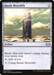 Basalt Monolith [Double Masters] | Mindsight Gaming
