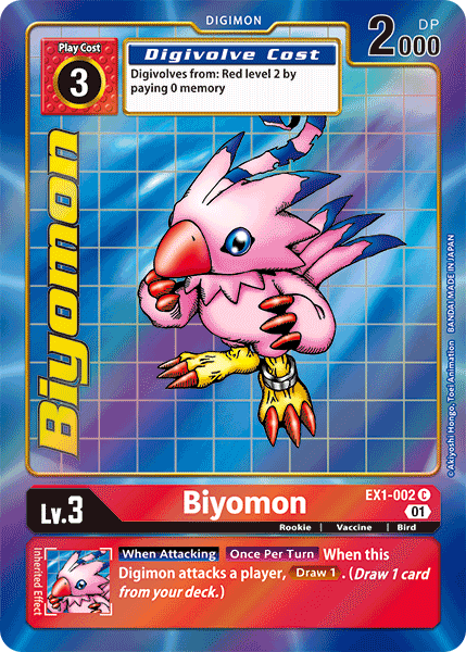 Biyomon [EX1-002] (Alternate Art) [Classic Collection] | Mindsight Gaming