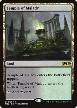 Temple of Malady [Core Set 2020 Promos] | Mindsight Gaming