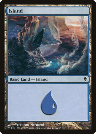 Island (236a) [Zendikar] | Mindsight Gaming