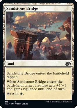 Sandstone Bridge [Jumpstart 2022] | Mindsight Gaming