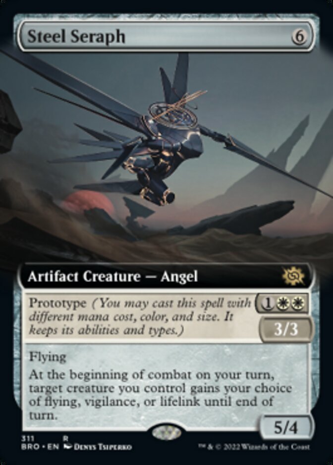 Steel Seraph (Extended Art) [The Brothers' War] | Mindsight Gaming
