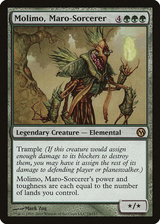 Molimo, Maro-Sorcerer [Duels of the Planeswalkers] | Mindsight Gaming