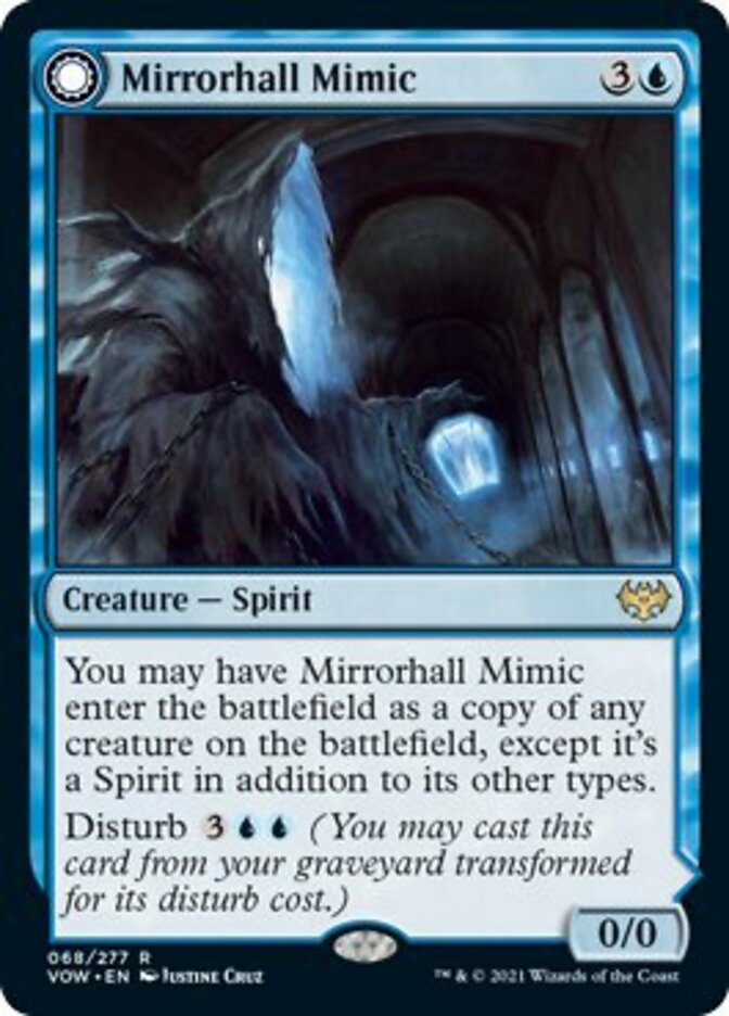 Mirrorhall Mimic // Ghastly Mimicry [Innistrad: Crimson Vow] | Mindsight Gaming