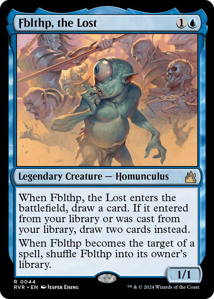 Fblthp, the Lost [Ravnica Remastered] | Mindsight Gaming