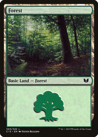 Forest (340) [Commander 2015] | Mindsight Gaming