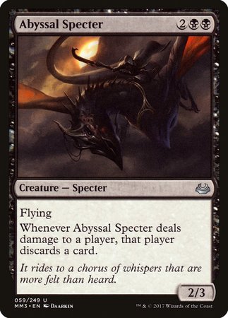Abyssal Specter [Modern Masters 2017] | Mindsight Gaming