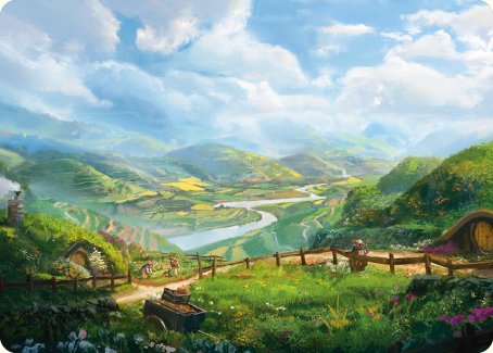 Plains Art Card [The Lord of the Rings: Tales of Middle-earth Art Series] | Mindsight Gaming