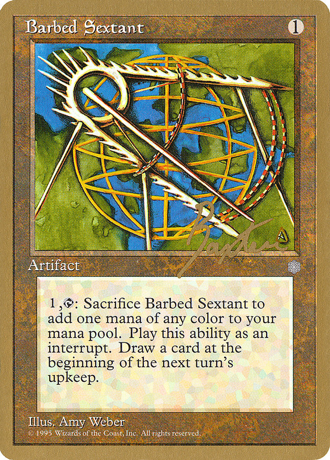 Barbed Sextant (George Baxter) [Pro Tour Collector Set] | Mindsight Gaming