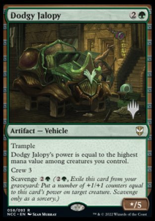 Dodgy Jalopy (Promo Pack) [Streets of New Capenna Commander Promos] | Mindsight Gaming