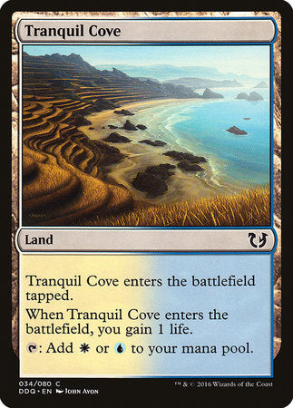 Tranquil Cove [Duel Decks: Blessed vs. Cursed] | Mindsight Gaming