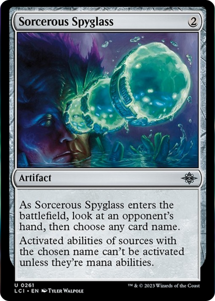 Sorcerous Spyglass [The Lost Caverns of Ixalan] | Mindsight Gaming