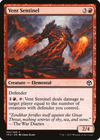 Vent Sentinel [Iconic Masters] | Mindsight Gaming