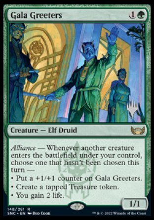 Gala Greeters (Promo Pack) [Streets of New Capenna Promos] | Mindsight Gaming