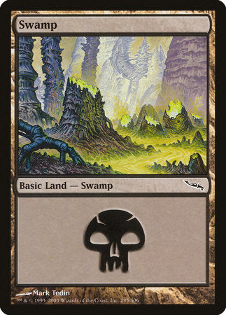 Swamp (295) [Mirrodin] | Mindsight Gaming