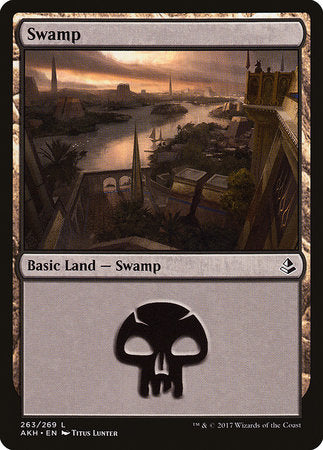 Swamp (263) [Amonkhet] | Mindsight Gaming