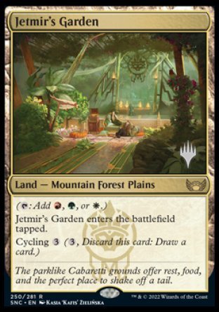 Jetmir's Garden (Promo Pack) [Streets of New Capenna Promos] | Mindsight Gaming