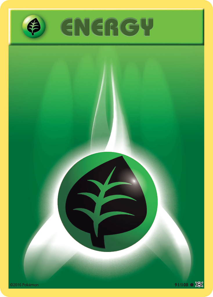 Grass Energy (91/108) [XY: Evolutions] | Mindsight Gaming