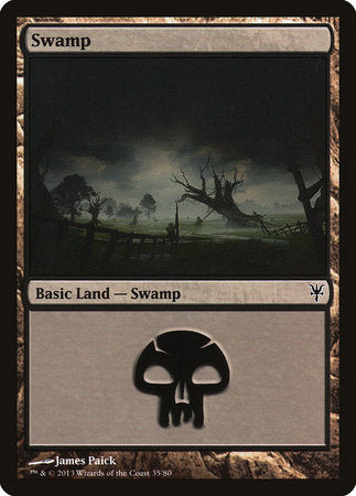 Swamp (35) [Duel Decks: Sorin vs. Tibalt] | Mindsight Gaming