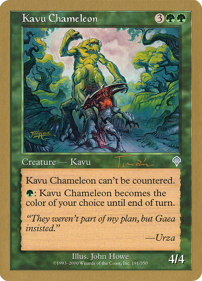 Kavu Chameleon (Jan Tomcani) [World Championship Decks 2001] | Mindsight Gaming