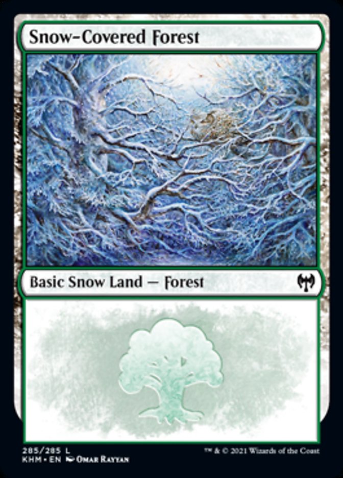 Snow-Covered Forest (285) [Kaldheim] | Mindsight Gaming