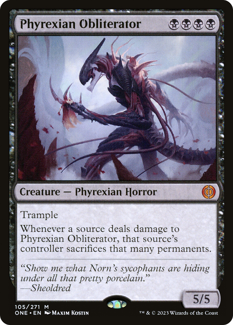Phyrexian Obliterator [Phyrexia: All Will Be One] | Mindsight Gaming