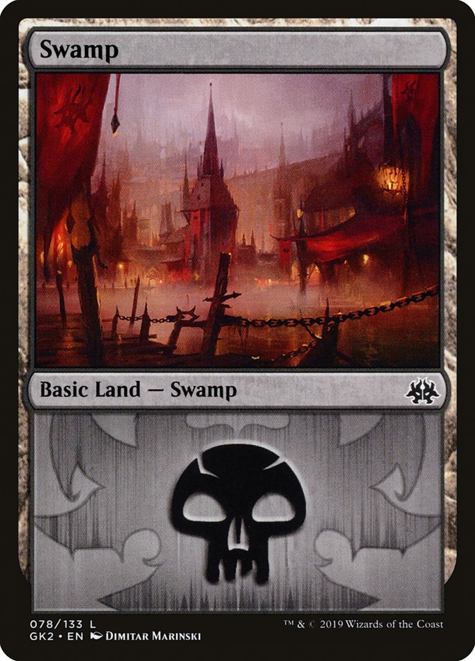 Swamp (78) [Ravnica Allegiance Guild Kit] | Mindsight Gaming