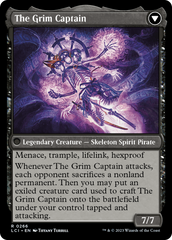 Throne of the Grim Captain // The Grim Captain [The Lost Caverns of Ixalan Prerelease Cards] | Mindsight Gaming