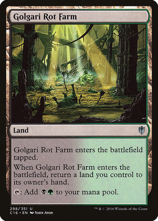 Golgari Rot Farm [Commander 2016] | Mindsight Gaming
