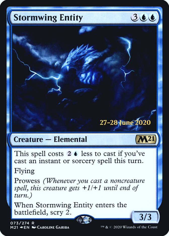 Stormwing Entity  [Core Set 2021 Prerelease Promos] | Mindsight Gaming