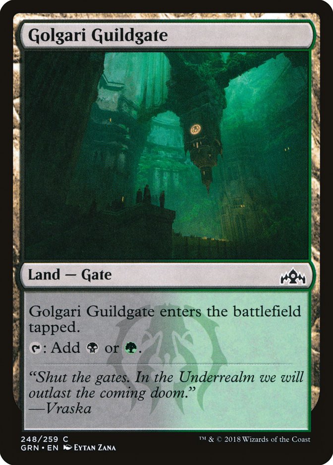 Golgari Guildgate (248/259) [Guilds of Ravnica] | Mindsight Gaming