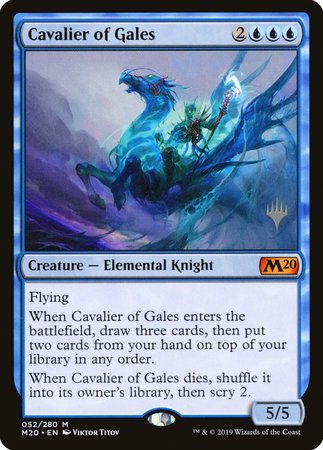 Cavalier of Gales [Core Set 2020 Promos] | Mindsight Gaming