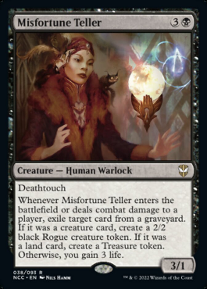 Misfortune Teller [Streets of New Capenna Commander] | Mindsight Gaming