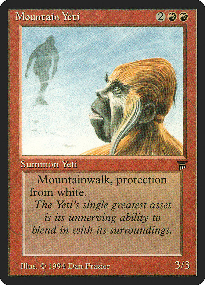 Mountain Yeti [Legends] | Mindsight Gaming